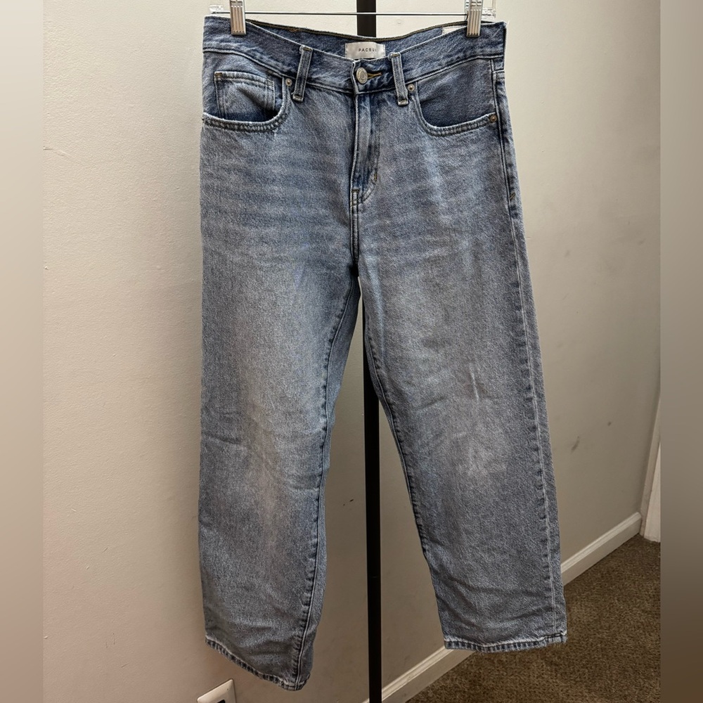 PacSun Baggy/Skater 28x30 Light Blue Relaxed Jeans